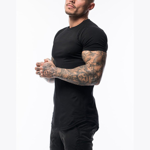 Nueva Camiseta Deportiva para Hombre, Ecológica, Cuello Redondo, Secado Rápido, Anti-UV, Transpirable, para Fitness, Gimnasio, Uso Casual, con Logotipo Frontal - Product Image 1