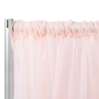 Rideau en tissu transparent de luxe doré, élégant et moderne, pour décoration de mariage, toile de fond, draperies pour scène intérieure/extérieure