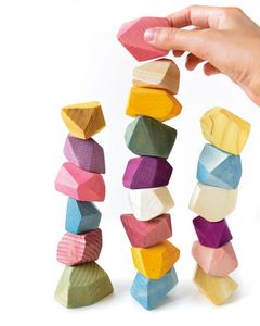 Jeu d'équilibre éducatif en bois carré léger, écologique, fait main, de haute qualité, idéal pour les anniversaires, en stock, vente en gros directe usine - Product Image 3