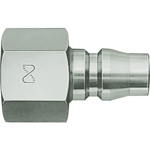 Conector Hi Cupla de Nitto Kohki (Acero Inoxidable, Rosca Macho R 1/4 - SUS20PF) - Product Image 1