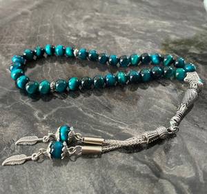 Resin Tasbih Mala Elegant Trendy Rosary Beads for Islamic Prayer <b>Gift</b> Calm Mindful Meditation by Tradebyd - Product Image 1