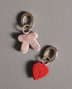 Embroidery Beaded <b>Keychain</b> Handmade Luxury Key Ring with Intricate Beadwork Design Beautiful Handmade Embroidered Beaded Keychai - Product Image 3