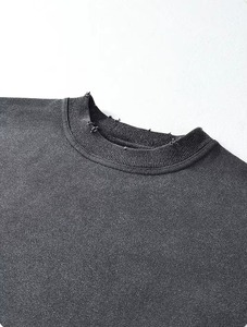 Sudadera de Felpa Gruesa para Hombre, Transpirable, Tejido Sólido, Poliéster/Algodón, Bordada, Ecológica, Estilo Urbano, Invierno, Premium - Product Image 5