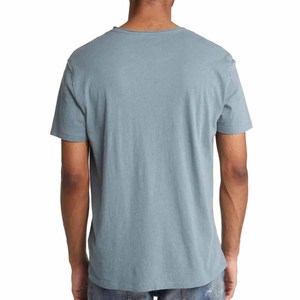 Camiseta de Cuello Redondo de Algodón Grueso para Hombre, Nueva Moda, Ultra Suave, con Diseño Personalizado y Logotipo Impreso - Product Image 1
