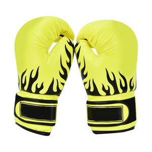 Guantes de MMA de Cuero de Alta Calidad y Máquina de Entrenamiento de Boxeo con Objetivo de Pared para Niños, Cierre Ajustable con Gancho y Bucle, Muñequera Ajustable - Product Image 4