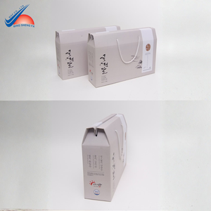 Caja de Papel Kraft Premium con Asa de Cuerda para Empaque de Productos - Product Image 2