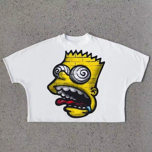 T-shirts pour hommes au design populaire, coupe ample, pour adultes, dernière collection de vêtements pour hommes, t-shirt léger à coupe ample - Product Image 3