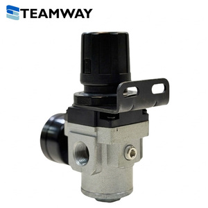 PR3000-03ควบคุมความดันอากาศ teamway posu-วาล์วควบคุมนิวเมติกส์ความแม่นยำพร้อมมาตรวัดความดัน - Product Image 2