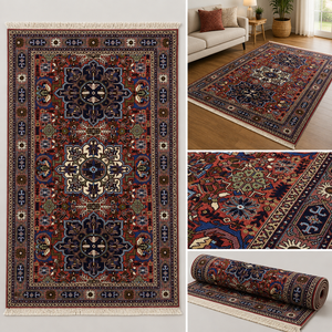Ardabil Style <b>Wool</b> Rug Traditional Design Luxury Area Carpet Artisan <b>Crafted</b> Vintage Home Decor Handwoven Floor Rug - Product Image 3