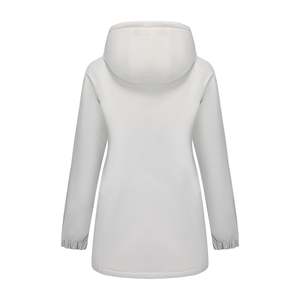 Chaqueta Softshell con Capucha y Cuello Alto para Mujer, Chaqueta Deportiva con Cierre Completo, Resistente al Viento, Chaqueta Deportiva de Invierno - Product Image 2