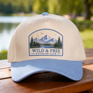 Casquette de baseball structurée bicolore personnalisable avec broderie 2D pour adulte, style jeune et tendance, idéale pour la pêche et les activités de plein air, fabriquée au Vietnam - Product Image 2