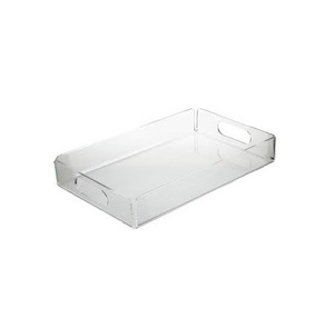 Modern Design Acrylic Organizer Tray Transparent Tape-Insert <b>Storage</b> Display Tray Transparent Best Product Acrylic Serving Tray - Product Image 4