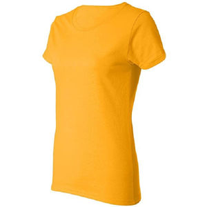 เสื้อยืดผู้หญิงสีขาวคุณภาพพรีเมียม แขนเสื้อผ้าฝ้าย 100% ระบายอากาศได้ดี มีจำหน่ายในราคาถูก คุณภาพดีเยี่ยม พร้อมบริการ OEM ที่ดีที่สุด - Product Image 4