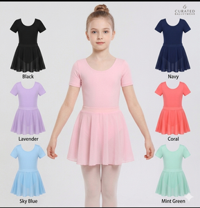 Nouvelle Arrivée Ensemble 3 Pièces Robe de Danse Ballet avec Logo en Coton pour Enfants, Tenue de Scène et d'Entraînement, Collants de Gymnastique pour Filles Ballerines - Product Image 3