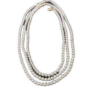 Collier en perles d'eau douce multicouche de créateur coréen 4-5 mm Chaîne de pull populaire Bijoux - Product Image 5