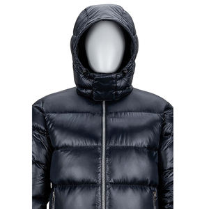 Men's hooded puffer <b>jacket</b> Lightweight winter <b>jacket</b> men Windproof <b>slim</b> <b>fit</b> <b>jacket</b> Solid green puffer <b>jacket</b> - Product Image 3