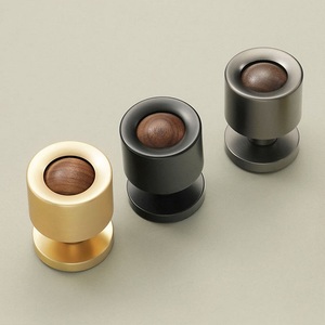 shining Design Solid <b>silver</b> Ball <b>Door</b> Handle <b>Knobs</b> Durable Stylish Antirust Eco-Friendly for Modern Classic Bedroom Hotel - Product Image 2