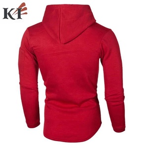 Sudaderas con Capucha Casuales para Hombre, Primavera-Otoño, Felpa Francesa, Transpirables, Antiarrugas, con Bolsillos, Corte Regular, 100% Poliéster, Hecho en EE. UU. - Product Image 6