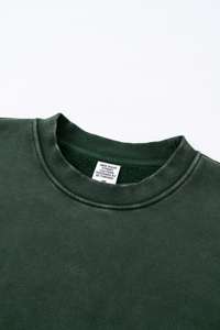 Sudadera de punto personalizada vintage con lavado ácido, manga larga, talla grande, estampado gráfico, estilo urbano, venta al por mayor, para otoño - Product Image 6