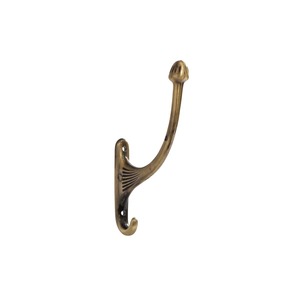 Wood Wall Mounted <b>Hook</b> Rack With 5 <b>Hooks</b> And <b>Shelves</b> For Clothing Storage Minimalist Design Space Saving Multifunctional - Product Image 4