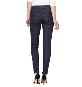 Pantalones Vaqueros Casuales para Mujer, Elegantes, de Alta Calidad, Ajustados, Transpirables, Personalizables, de Color Sólido, Largura hasta la Rodilla, Lavados, de Bangladesh - Product Image 6