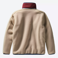 Vente en gros de vestes polaires, sweat-shirts et sweats à capuche unisexes à col montant, entièrement zippés, imperméables, à séchage rapide et respirants, longs