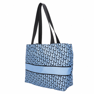 Bolsa de Mano de Poliéster con Impresión Personalizada |   Bolsa de Compras Reutilizable |   Bolso de Mano de Gran Capacidad y Moda |   Bolsa de Mano Promocional OEM ODM - Product Image 4