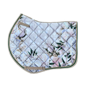 Ensemble de tapis de selle assortis par sublimation, tapis de selle d'hippique pour dressage, numnahs et couvertures pour chevaux - Product Image 2