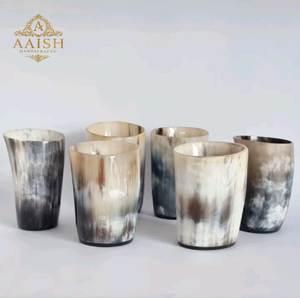 Vaso de chupito de cuerno de alta calidad hecho a mano, estilo americano moderno, 30 ml, ligero, no tóxico, portátil, a prueba de fugas, apto para lavavajillas, ecológico - Product Image 3