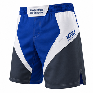 Shorts de MMA Personalizados al por Mayor para Hombre y Mujer, 100% Poliéster, Elásticos, Transpirables, de Secado Rápido, Ligeros, Sin Costuras, Corte Regular, Artes Marciales - Product Image 5