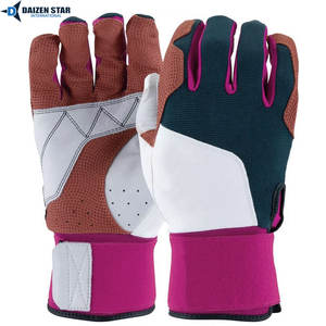 ถุงมือตีเบสบอล หนัง/หนังสังเคราะห์ ปรับแต่งสีและขนาดได้ น้ำหนักเบา สวมใส่สบาย คุณภาพสูง ปิดด้วยแถบตีนตุ๊กแก - Product Image 6