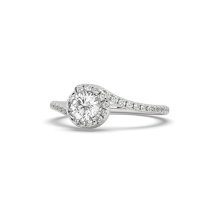 AJRETAIL Elegant G Color VS2 Clarity 1.19 Carat Lab Grown Diamond <b>for</b> Certified White Gold Stud <b>Ring</b> <b>for</b> <b>Men</b> and Women - Product Image 3