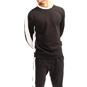 Chándal de invierno para hombre, blanco, con capucha, de algodón, con estampado de dibujos animados, corte regular, largo completo, con bolsillos laterales, estilo urbano. - Product Image 5