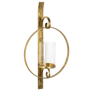 Metal & Glass <b>Hurricane</b> <b>Candle</b> Jar Holder with Metal Lid Christmas Home Decor Customizable Size & Color - Product Image 3