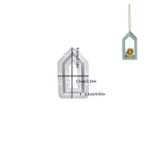 House Candle Aromatherapy House Base Gypsum <b>Resin</b> Candle Silicone Mold - Product Image 5