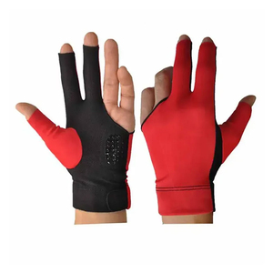 Gants de billard/snooker à trois doigts, légers, ajustables, couleur personnalisée, haute élasticité, séchage rapide, respirants – Meilleures ventes - Product Image 1