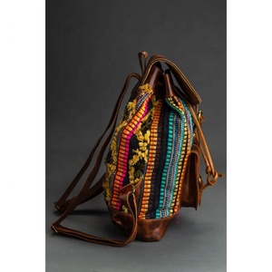 LW Handcrafted Genuine Leather High Quality <b>Backpack</b> Unisex Trending <b>Backpack</b> Multi Color Different <b>Compartment</b> - Product Image 5