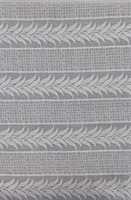 Tissu décoratif en polyester sergé anti-boulochage, motif floral texturé à rayures, pour revêtement de moquette et textile d'ameublement pour la décoration intérieure