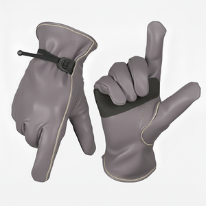 Nouveaux gants de conduite en cuir de vachette, de chèvre et de mouton de qualité supérieure, nouvelle mode, pour hommes, anti-gel, antidérapants, résistants aux coupures, en PVC - Product Image 6