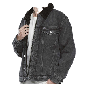 Men's Fashion <b>Denim</b> Jacket Long Sleeve Button Closure Soft Cotton Blend Comfortable Casual Everyday Wear <b>Coat</b> - Product Image 6