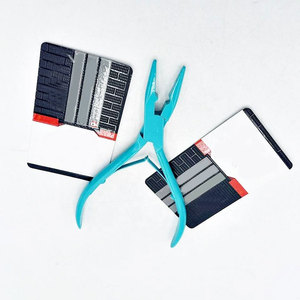 Pinzas Profesionales de Acero Inoxidable de Grado Quirúrgico para Extensiones de Cabello con Microperlas, Logotipo Personalizado, Mango Ergonómico Antideslizante, Precisión - Product Image 3