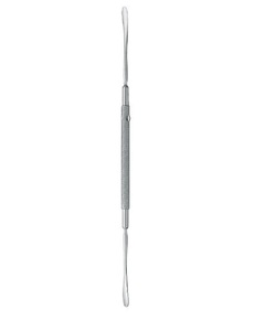 Élévateur périostal BK Industries Freer 19 cm, poignée moletée argentée, instrument chirurgical dentaire manuel, classe II, certifié CE - Product Image 1