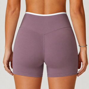Womens High Waist Biker Shorts <b>Tummy</b> <b>Control</b> Stretch Workout Shorts Breathable Yoga Fitness Running Cycling Gym Athletic Shorts - Product Image 2