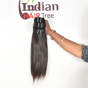 Manufactures Indian Unprocessed Cuticle Aligned deep Wave Hair Women Straight Bundle <b>Cheap</b> Hair Naturally Human Hair <b>Extensions</b> - Product Image 3