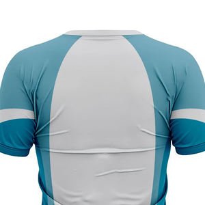 Fabricant de vêtements de baseball au Pakistan – Maillots de softball respirants, grande taille, couleur unie noire, avec logo, manches courtes, col en V, OEM - Product Image 6
