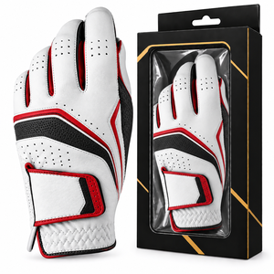 Guante de Golf para Zurdos de Diseño Personalizado, en Piel de Oveja Cabretta, Transpirable, de Alta Calidad, el Más Vendido - Product Image 1