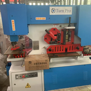 Fully Automatic Hydraulic Universal Multi Cutter 65-250 Ton Metal <b>Cutting</b> Shearing Punching Machine for Channel <b>Angle</b> Pipe Steel - Product Image 6