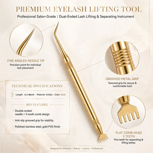 Herramientas Premium para Lifting de Pestañas de Marca Privada, Herramientas de Extensión de Pestañas y Cejas con Logotipo Personalizado ODM OEM de Bahasa Pro - Product Image 4