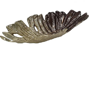 Bandeja de Servir de Metal con Forma Cuadrada y Asa en Forma de Hoja, para Fiestas, Interiores, Exteriores, Picnic, Almacenamiento - Product Image 5