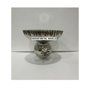 Bol de service en cuivre martelé au design attrayant, bol à chocolats, élégante vaisselle en métal, centre de table, porte-sucreries au prix le plus bas - Product Image 6